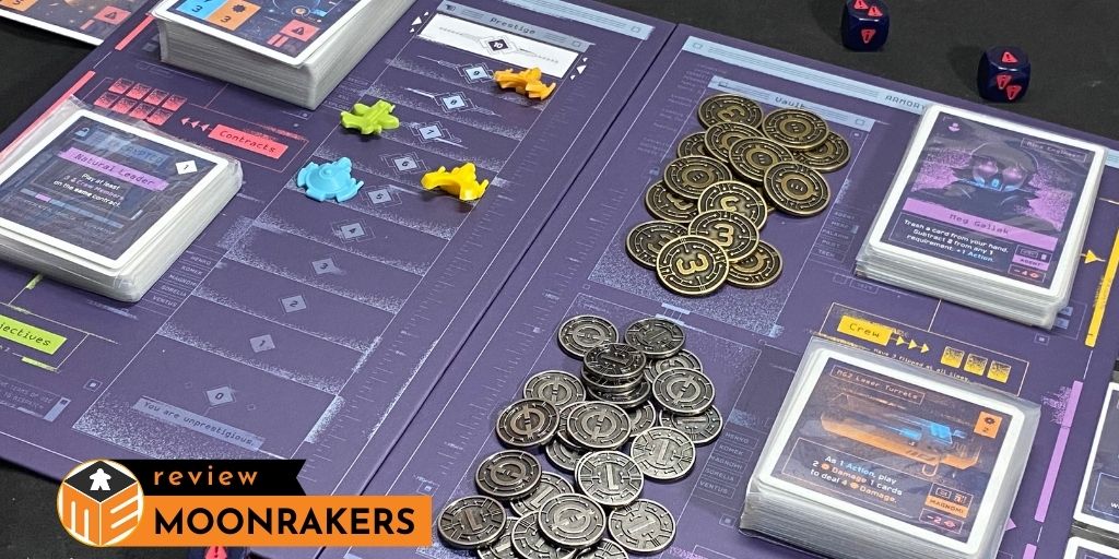 Moonrakers: A mercenary deck-building and negotiation game [Review] —  MeepleEksyen